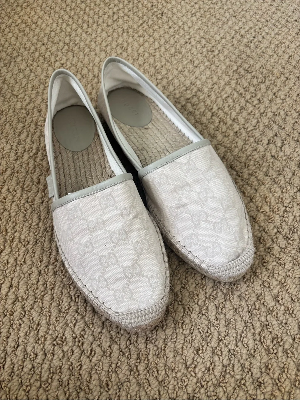 Beige Gucci Espadrilles